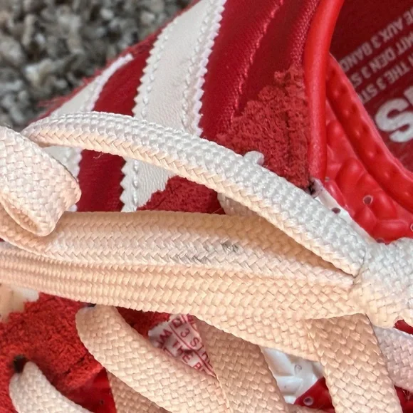 Adidas Originals SL 72 Retro Sneakers Better Scarlet/Cream White / Halo Blue 7.5 - Picture 7 of 9